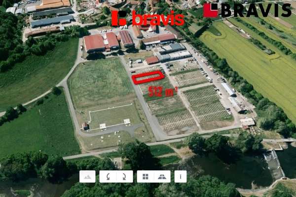 Rent, Land For a commercial building, 0 m² - Brno - Přízřenice