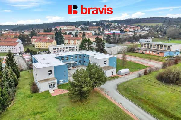 Office space for rent, city of Blansko, parking in the area