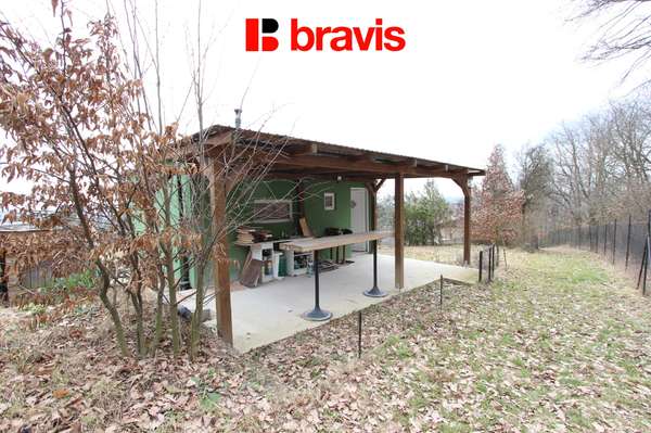 Pronájem chaty 1+kk, Brno - Komín, zděné, po rekonstrukci, celoročně obyvatelné, terasa, zahrada