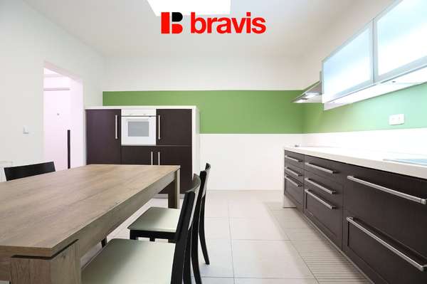 Rent of a beautiful 2+1 apartment, Brno - Střed, Veveří street, excellent location, partially furnished