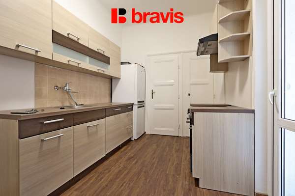 Pronájem bytu 3+1, Brno - Veveří, ulice Botanická, balkon, sdílená zahrada