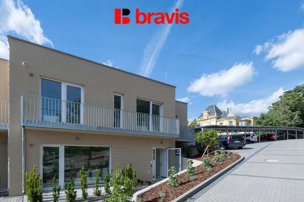 I - Office for rent 3 + kk in a new building, in a lucrative part of Brno, Hlinky Street, Brno - Pisárky, air conditioning, parking, balcony, cellar