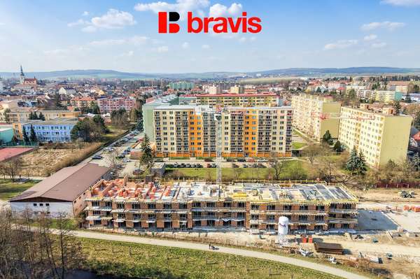 Apartment for sale 3+kk 75 m² with balcony in the new project Rezidence Haná, Vyškov, cellar