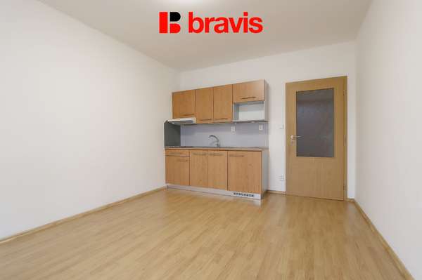 Pronájem bytu 1+kk, ulice Božetěchova, Brno - Královo Pole, balkon, v blízkosti IBM