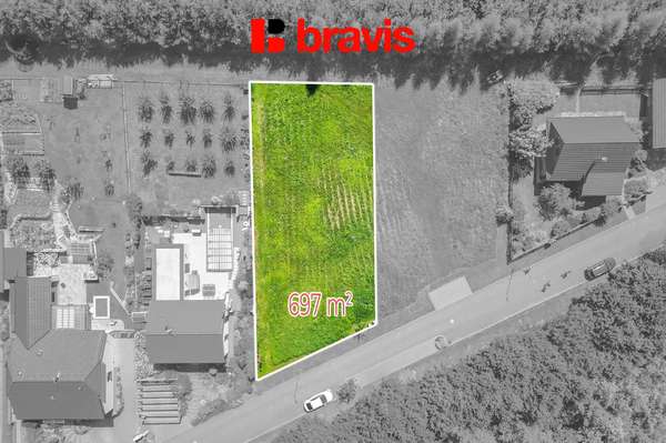 Sale land For housing 697 m², Chvalkovice