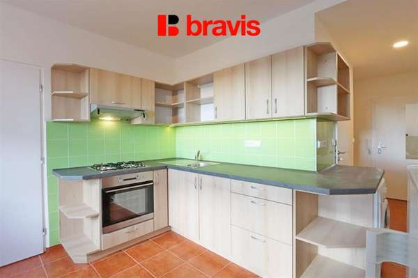 Rent of a completely renovated 1+1 apartment, Herčíkova street, Brno-Královo pole, furnished, near CT park and IBM