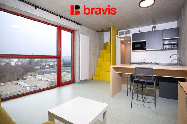 NO COMMISSION - Rent of a modern, bright furnished maisonette 2+kk, Brno - Trnitá, ul. Dornych