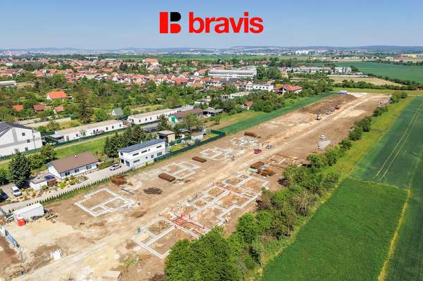 Prodej bytu 3+kk 69,9 m2 (B2-2) v novém projektu Špica bydlení, Brno - Tuřany, sklep, terasa, parkování.