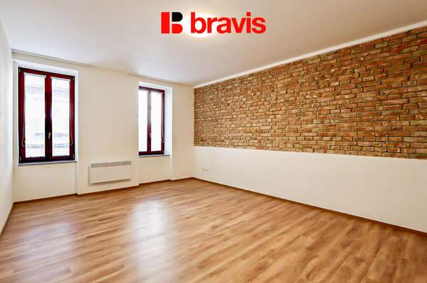 2+kk apartment for rent, Brno - Zábrdovice, Francouzská street, elevator, after complete reconstruction