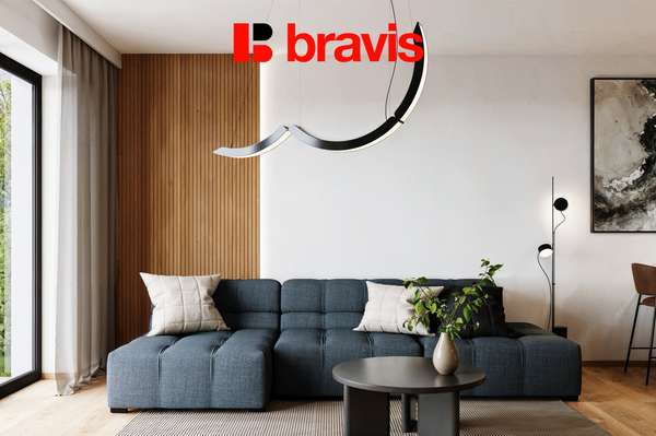 Prodej moderního, nízkoenergetického mezonetového bytu 4+KK: Brno - Tuřany, 106m2,  2 terasy, zahrádka 27,6 m2, parkování