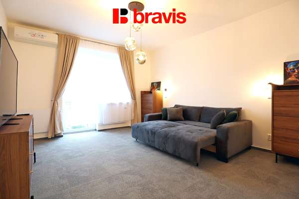 Rent flats 1+1 43 m², Brno - Staré Brno