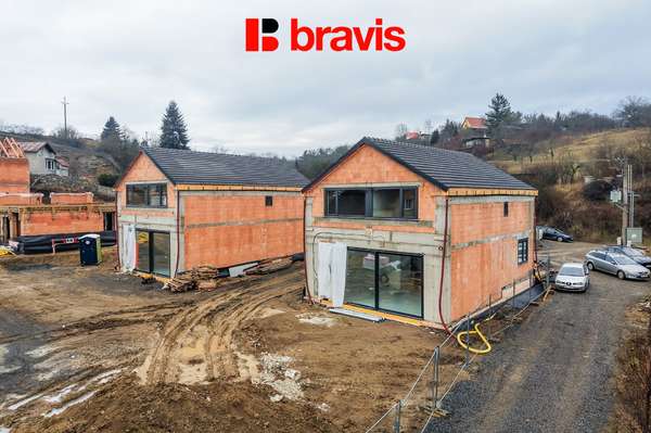 Exkluzivní samostatně stojící novostavba 5+kk, ulice Lepiny, Brno-Podolí, zahrada, garáž