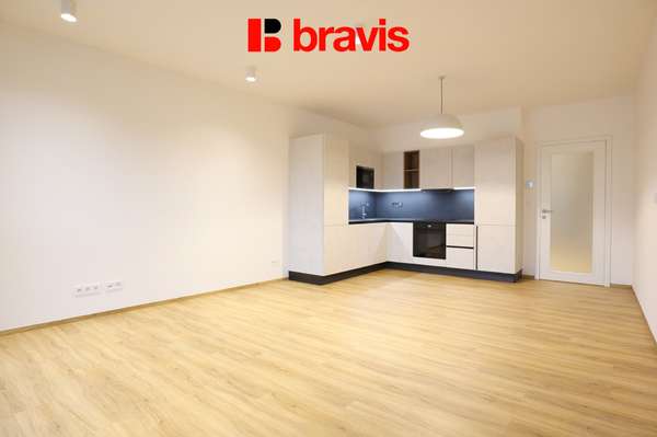 Sublease of a 2-bedroom studio apartment, Sušilovo náměstí street, Rousínov, new building, low-energy house, possibility of parking and cellar