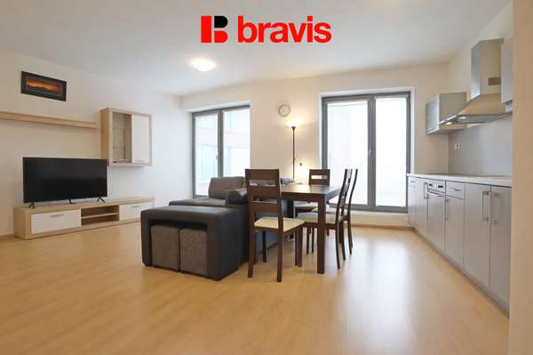 Rent flats 2+KT 53 m², Brno - Štýřice