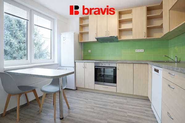 Apartment for rent 2+1, Brno-Královo Pole, Mojmírovo náměstí street, fully furnished, balcony