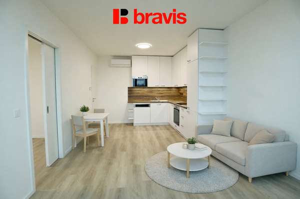 Rent flats 2+KT 50 m², Brno - Štýřice