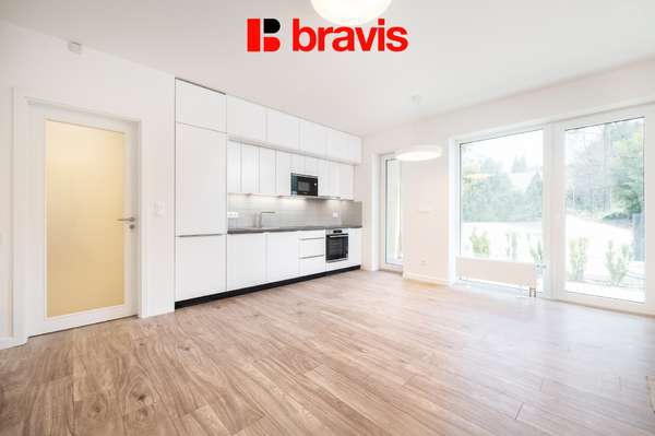 G - Apartment 3 + kk for rent in a new building, in a lucrative part of the city of Brno, Hlinky Street, Brno - Pisárky, air conditioning, parking, balcony, cellar