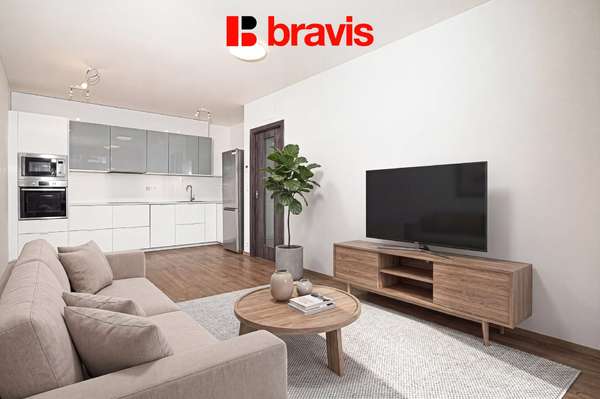 Prodej bytu 3+kk, Palác Trnitá, ul. Placzkova, novostavba, garážové stání, terasa