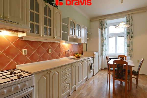 Pronájem bytu 2+1, Brno - střed, ulice Bayerova, dobrá dostupnost do centra města