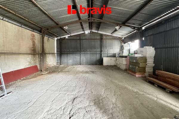 Pronájem skladové haly 180 m², ul. Holzova, Brno - Líšeň, možnost pronájmu i manipolační plochy