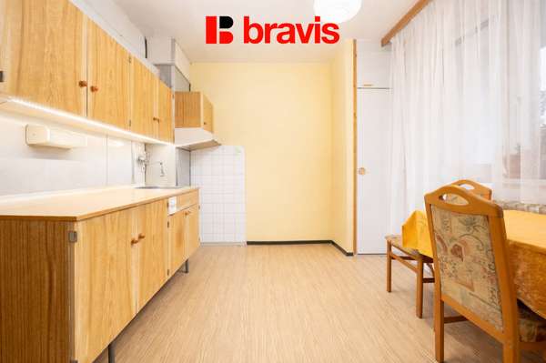 Prodej bytu 1+1 44 m², ul. Horácké náměstí, Brno - Řečkovice, balkon, sklep, klidná lokalia