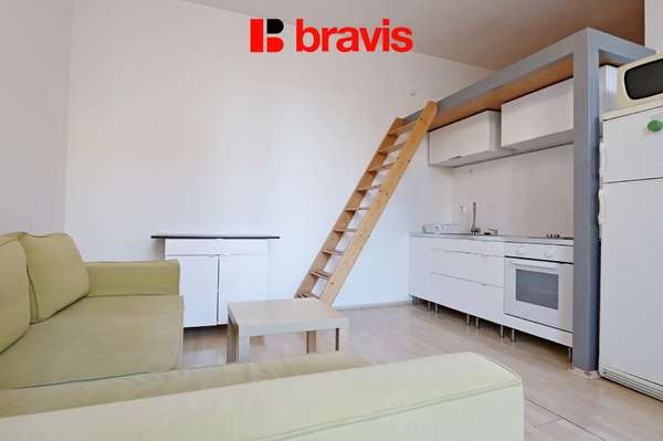 Apartment for rent, 1+kk, Brno - střed, Štěpánská street, furnished, basement