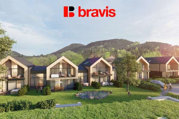 Sale of a 3-bedroom apartment with a terrace in the heart of the Beskydy Mountains - Ostravice, FOX ROX project, parking, storage room