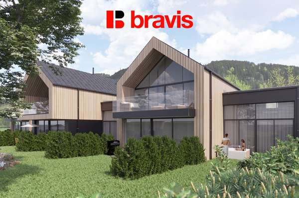 Prodej bytu 3+kk se zahradou v srdci Beskyd – Ostravice, projekt FOX ROX, parkování, sklad