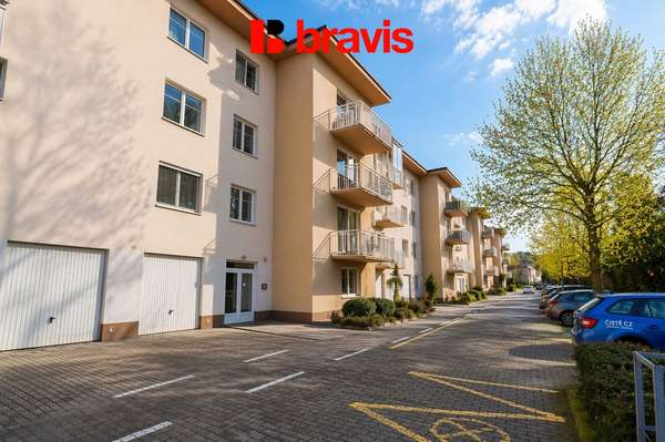 Pronájem bytu 2+kk, Brno Žabovřesky, ulice Kovařovicova, balkon, sklep, 2 x parkování