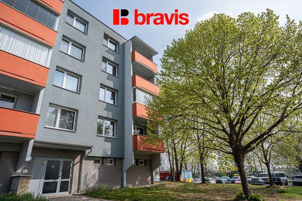 Prodej bytu 3+1, Brno - Slatina, ul. Prostějovská, lodžie, sklep