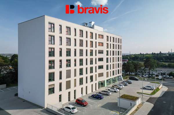 Pronájem bytu 1+kk 35 m², ulice Bohunická, Brno - Horní Heršpice, ABT Park, parkování, sklepní kóje