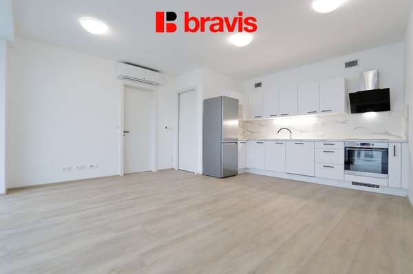 Pronájem bytu 2+kk, rezidence „INSADY“ na ul. Nové Sady, relaxační zahrada, novostavba, chytrá domácnost, rekuperace, klimatizace, terasa, garážové stání, sklep