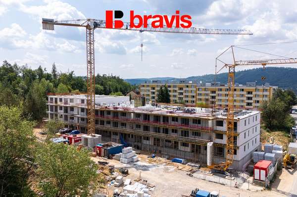 Prodej bytu 3+kk 75,7 m² v novém projektu Zborovce, Blansko, sklep, balkon, možnost parkování
