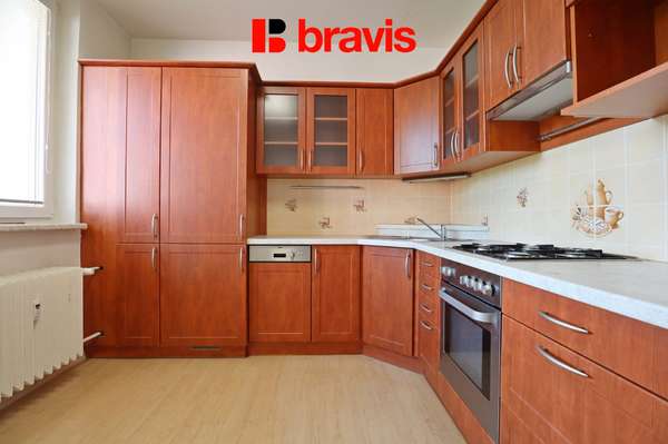 Pronájem bytu 2+1, Brno - Žabovřesky, ul. Lipská, balkon i lodžie, šatna, sklep, klidná lokalita