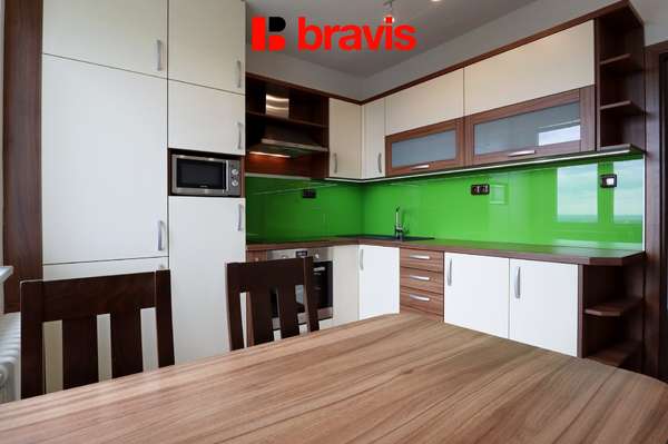 Pronájem byty 3+1, Brno - Židenice, ulice Bořetická, balkon, sklep