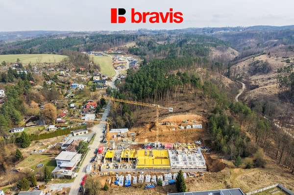 Prodej bytu 1+kk, Blansko - nový bytový dům Zborovce, balkon, investiční příležitost