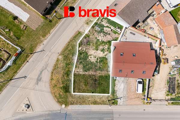 Prodej stavebního pozemku 357 m², Vlasatice- Brno venkov