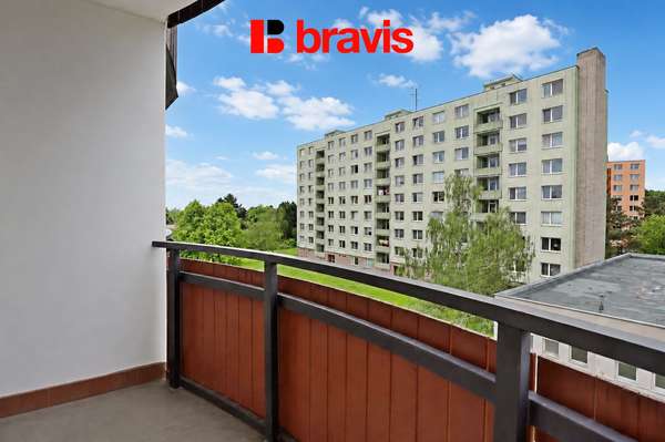 Pronájem bytu 2+1, Brno - Kohoutovice, ul. U Velké ceny, zrekonstruovaný, balkon, sklep