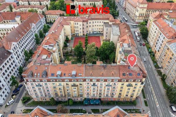 Prodej elegantního bytu 4+kk 105 m², Brno - Veveří, sklep