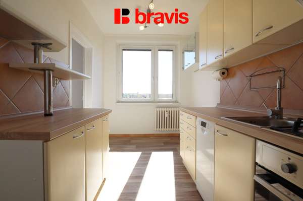 Pronájem bytu 3+1, Brno - Bohunice, ul. Běloruská, balkon, sklep