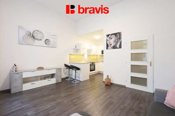 Pronájem moderního bytu 3+kk v centru Brna – ulice Solniční