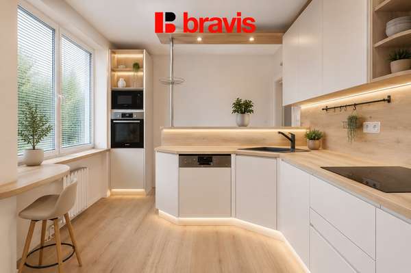 Prodej prostorného bytu 4+1. ul. Gabriely Preissové,  Brno - Žabovřesky, lodžie, sklep, 83 m²