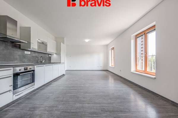 Pronájem moderního bytu 2+kk, ul. Dvorského, Brno - Štýřice, sklep, klimatizace, výborná dostupnost v blízkosti Spielberk office