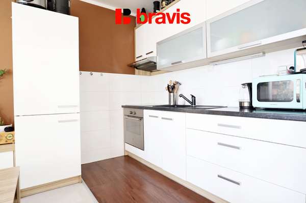 Pronájem bytu 2+kk, ul. Kosmonautů, Brno - Starý Lískovec, lodžie, sklep