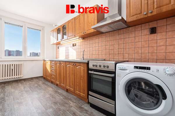 Prodej bytu o dispozici 4+1, ul. Velkopavlovická, Brno - Vinohrady, balkon, sklep, klidná lokalita