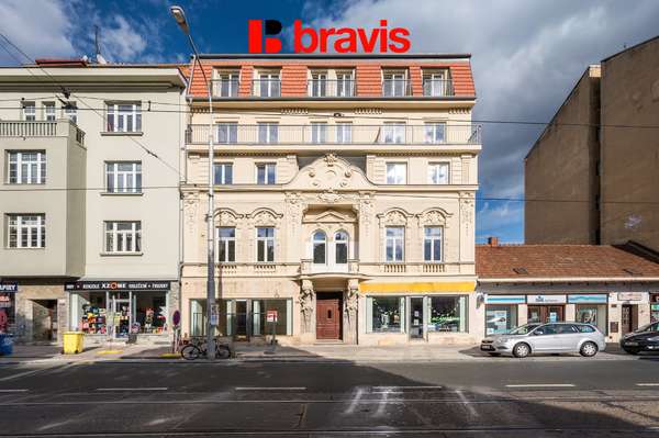 Elegantní byt 2+1 po kompletní rekonstrukci v historickém domě, ul. Palackého třída, Brno-Královo Pole, terasa