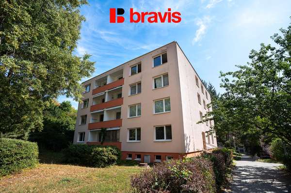 Prodej bytu 2+1, 61 m², Brno - Jundrov, ulice Březová, balkon