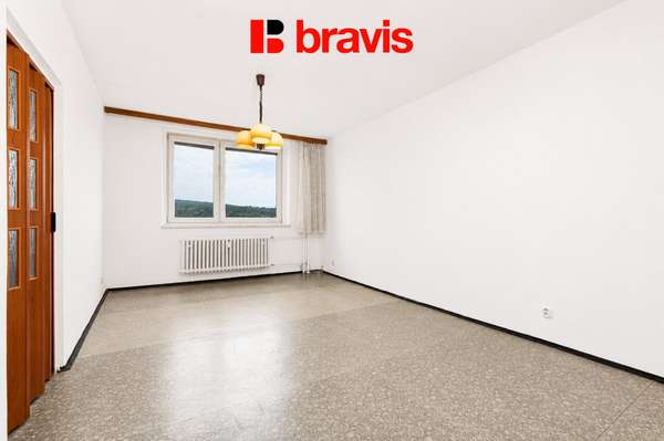 Prodej bytu, 1+1, Brno - Řečkovice, 44m2, krásný výhled, lodžie