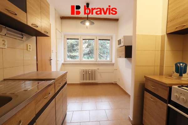 Pronájem bytu 1+1, nezařízený, Brno - Štýřice, ul. Vídeňská