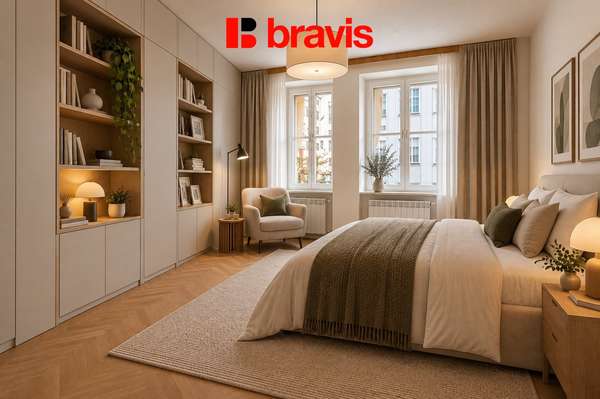 Sale flats 4+KT 105 m², Brno - Veveří